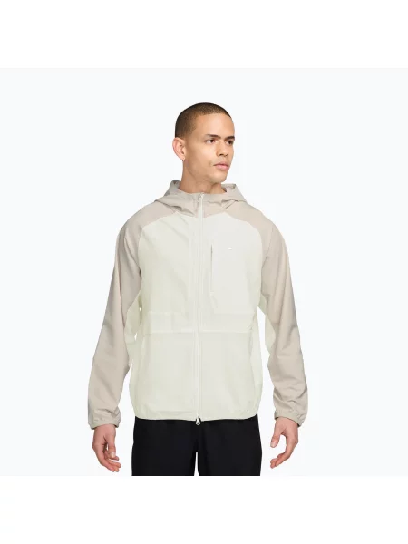 Geacă pentru bărbați Nike Unlimited light orewood brown/sail/sail maro