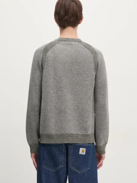 Шерстяной свитер Paul Smith серый