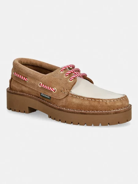 Pantofi Barbour Darras Maro bej
