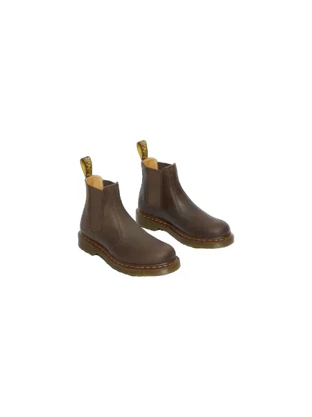 Dr. Martens Chelsea boty YS tmavě hnědá
