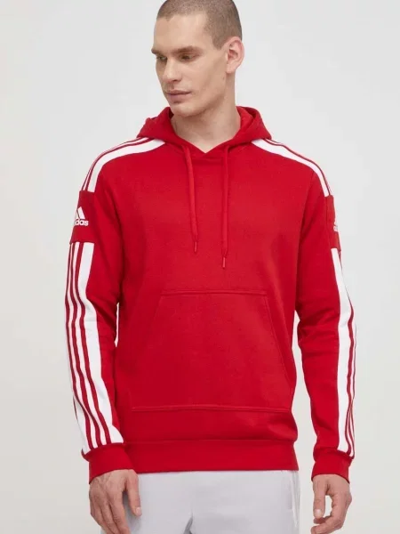 Μπλούζα adidas Performance ανδρικό κόκκινο