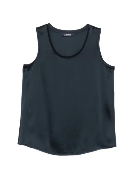 Bluzka S Max Mara niebieska