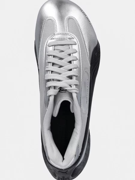 Кроссовки Puma серебряные