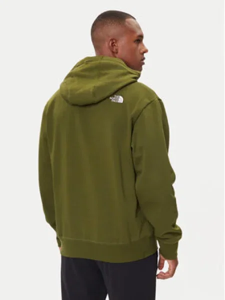 The North Face Pulóver Essential zöld