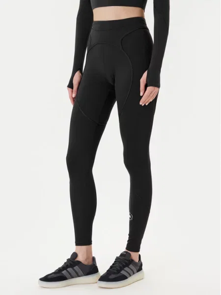 Adidas by Stella McCartney legginsy treningowe TruePurpose gładkie czarny