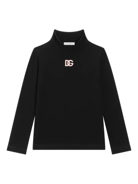Sweter z golfem dziecięcy Dolce And Gabbana czarny