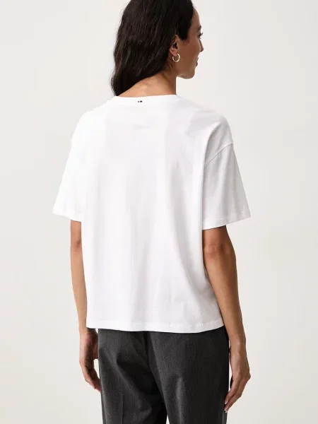 Tommy Hilfiger тениска дамска от бяло