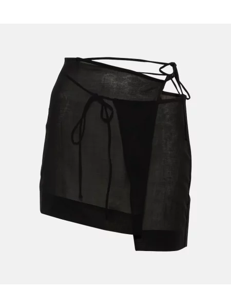 Spódnica Nensi Dojaka asymetryczna czarna