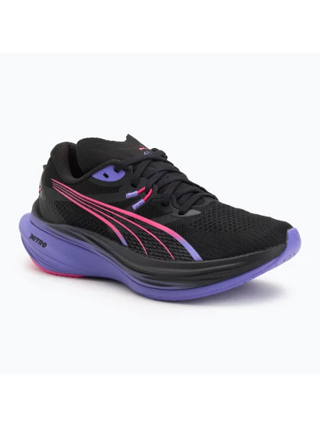 Дамски обувки за бягане PUMA Deviate Nitro 3 Digitokyo puma black / fluro pink pes черно