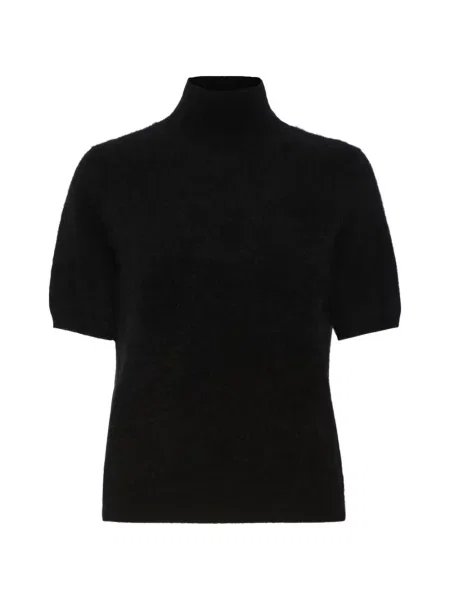 Vlněný krátký svetr 's Max Mara černý