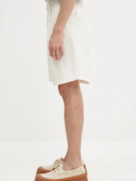 Λινό σορτς Norse Projects Benn Cotton Linen Shorts μπεζ