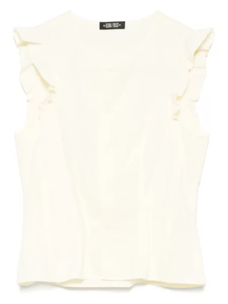 Top Elena Velez żółty