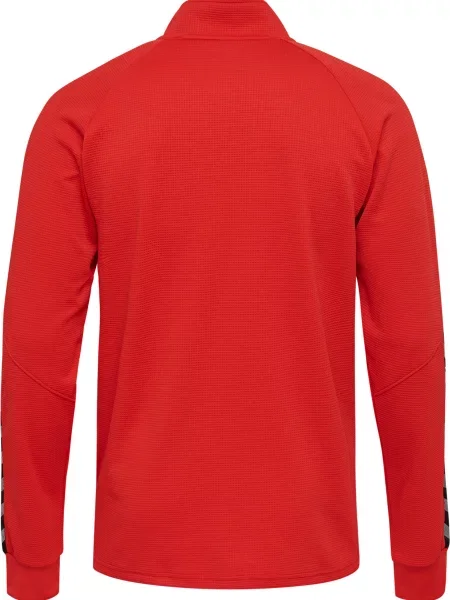 Kurtka Sportowa Hummel HML AUTHENTIC POLY ZIP JACKET czerwona
