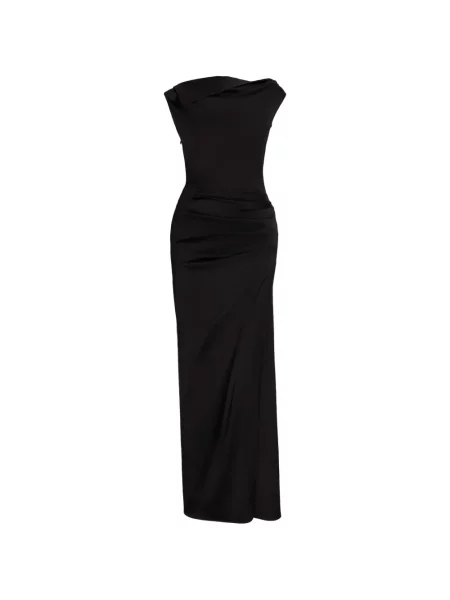 Rochie Proenza Schouler din satin negru