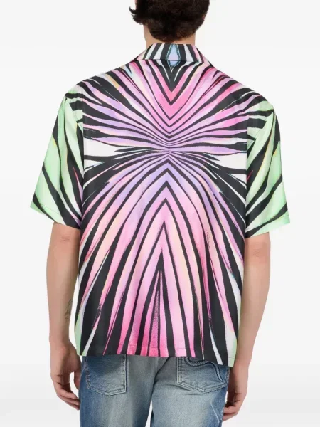 Scurt cămașă Roberto Cavalli cu imagine negru