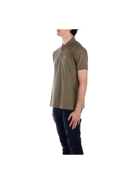 Koszulka polo Lacoste oliwkowa