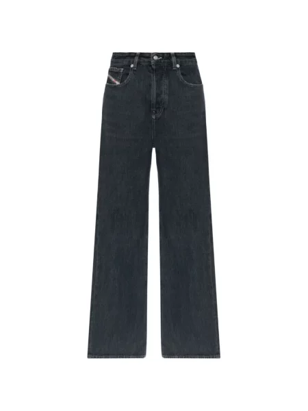 Blugi cu picior larg Diesel D-Sire negru