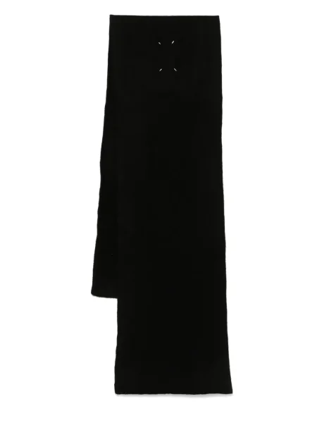 Fular Maison Margiela de lână negru
