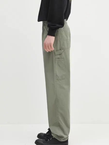 Παντελόνι Carhartt WIP Single Knee Pant ανδρικό πράσινο