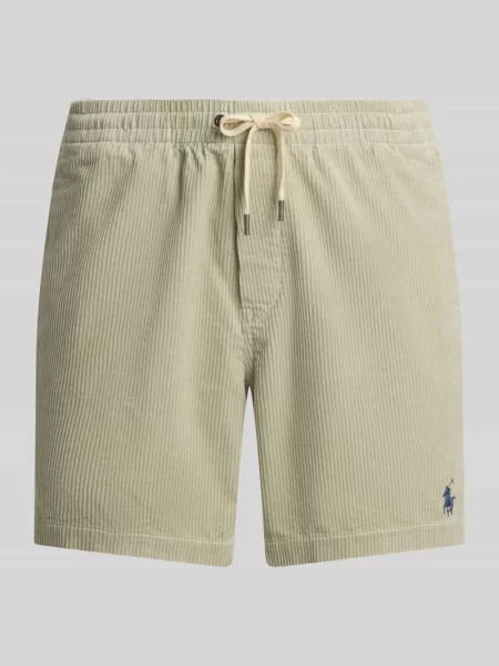 Szorty dresowe z czystej bawełny Polo Ralph Lauren beżowe