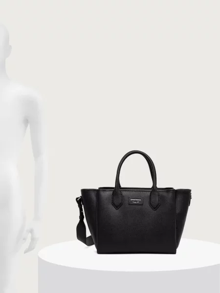 Кожаная сумка Emporio Armani