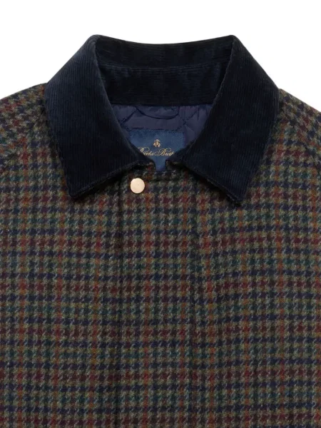 Palton Brooks Brothers cu model pepito albastru