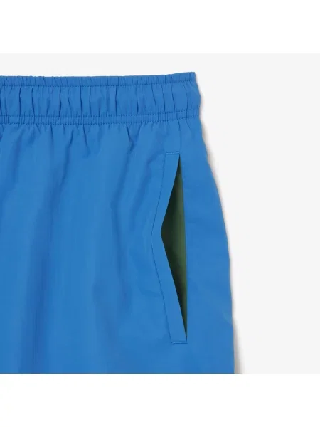 Lacoste Kąpielówki Szybkoschnące niebieskie
