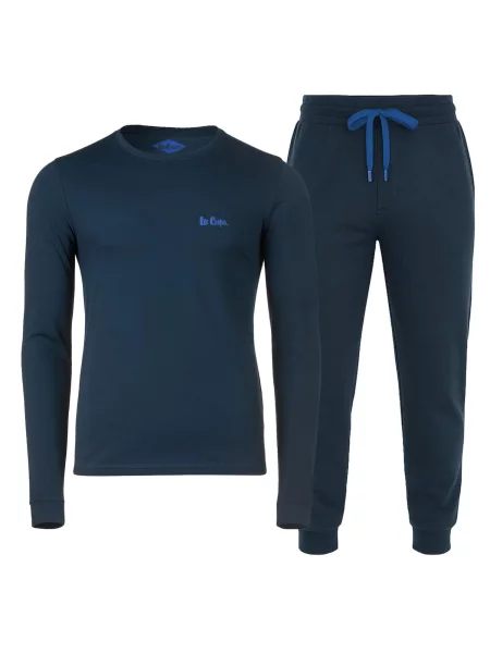 Lee Cooper Pijama lungă închis albastru