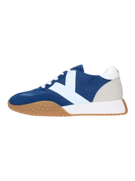 Sneakersy Kehnoo zamszowe niebieskie