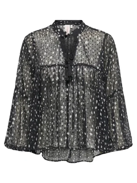 ONLY Bluză Aida negru