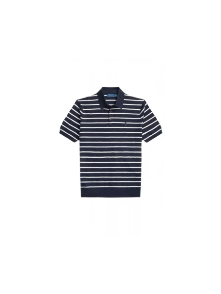 Koszulka polo z czystej bawełny o kroju regular fit Polo Ralph Lauren granatowa
