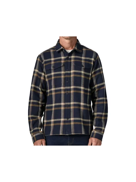 Koszula Patagonia flanelowa niebieska