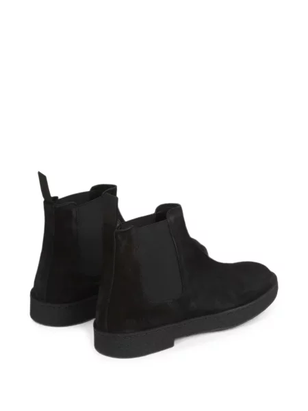 Botine chelsea Common Projects din piele de căprioară negru