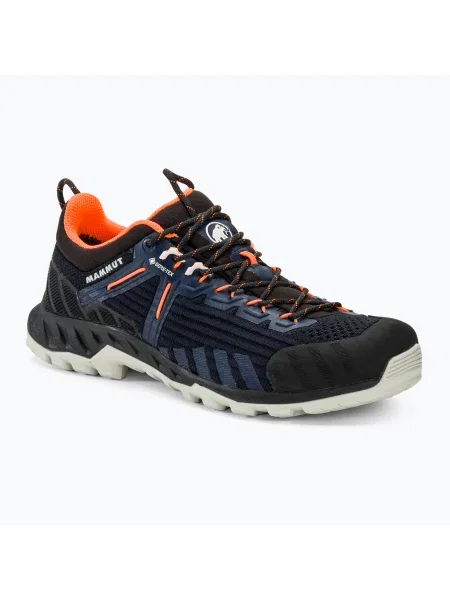 Mammut Alnasca Knit III Low GTX marine/black дамски обувки за подходи черно