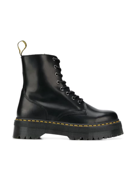 Botki Dr. Martens skórzane retro czarne