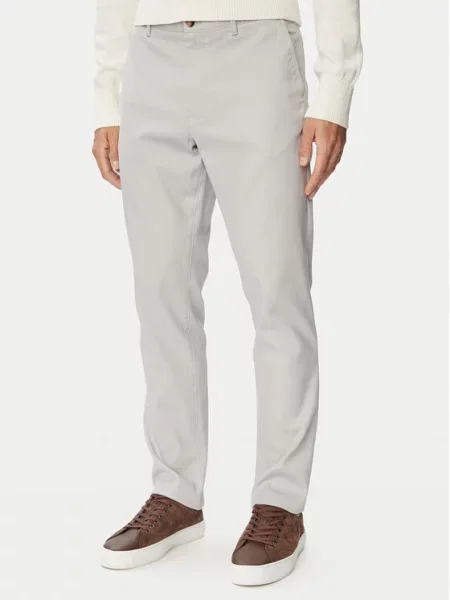 Chino kalhoty Tommy Hilfiger šedé