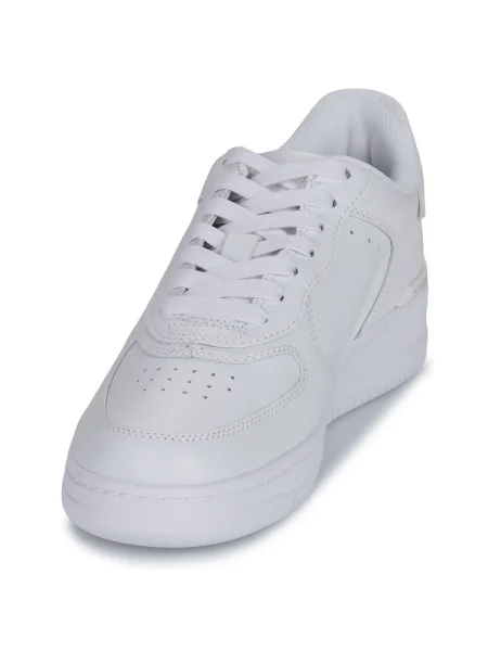 Sneakerși Polo Ralph Lauren din dantelă alb
