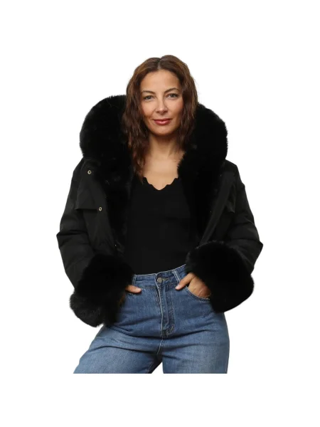 Palton La Modeuse negru
