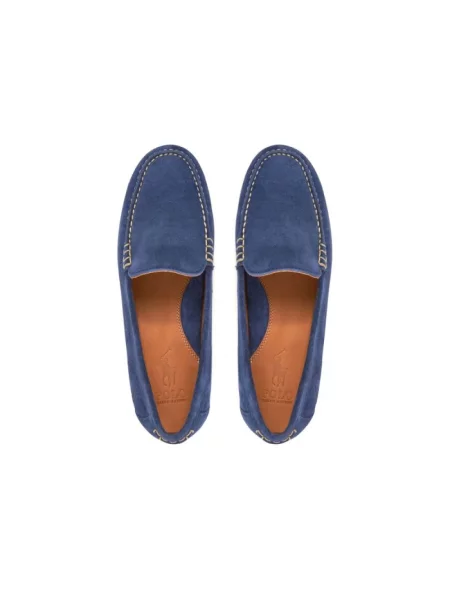 Mokasyny Polo Ralph Lauren niebieskie