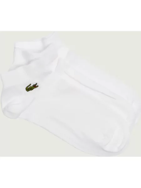 Lacoste Șosete/tălpici alb
