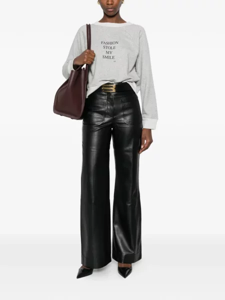 Pantaloni Victoria Beckham negru