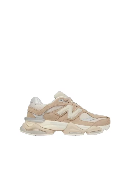 Sneakersy New Balance skórzane beżowe