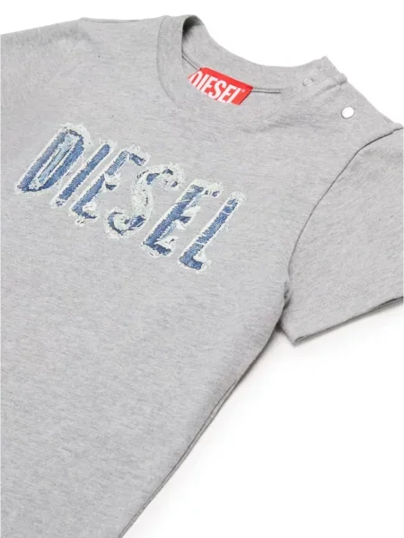 Koszulka dziecięca Diesel szara