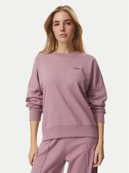 Adidas Суитшърт Seasonal Essentials Colorpop розов