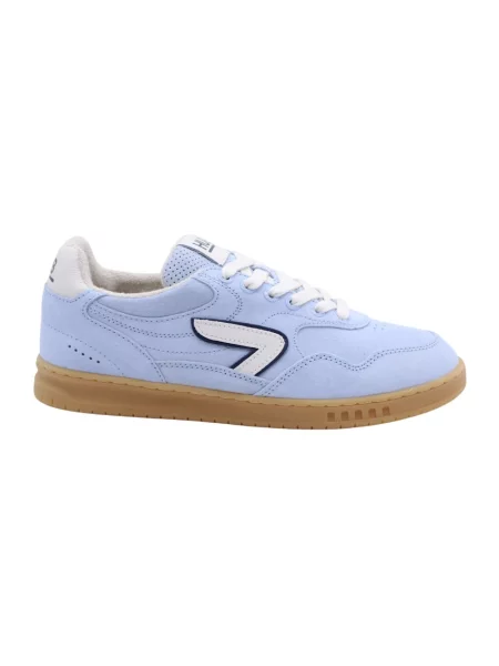 Sneakersy Hub skórzane niebieskie
