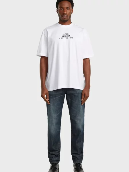 Зауженные джинсы G-star Raw синий