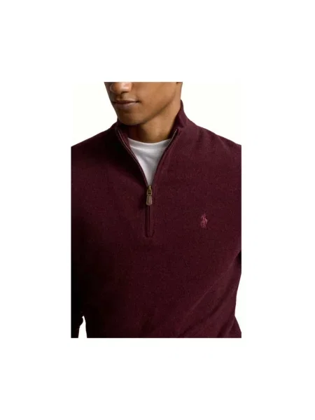 Polo Ralph Lauren Sweter Bordowy czerwona