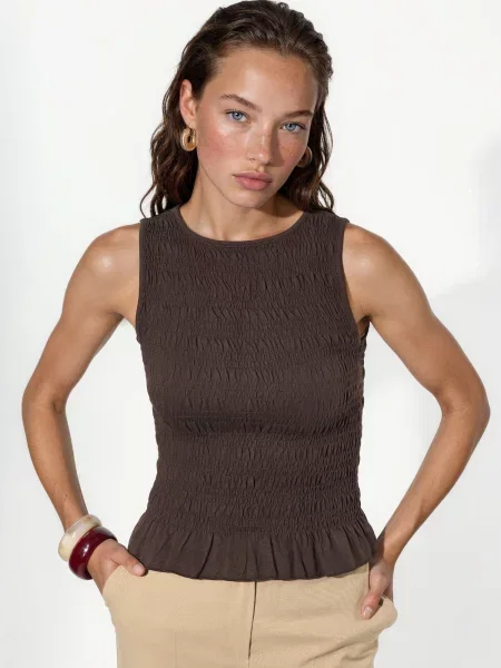 Busem Bluza rjava