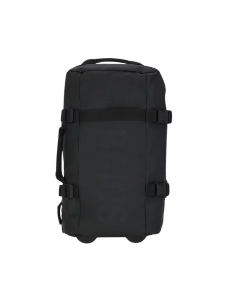 Torba Rains elegancka z nadrukiem czarna