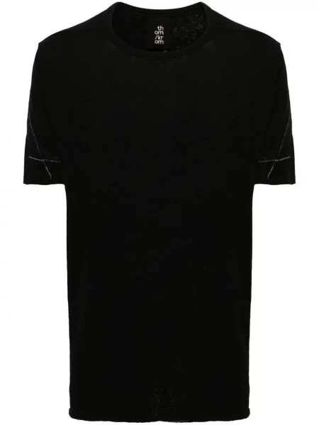 Tricou Thom Krom tricotate negru